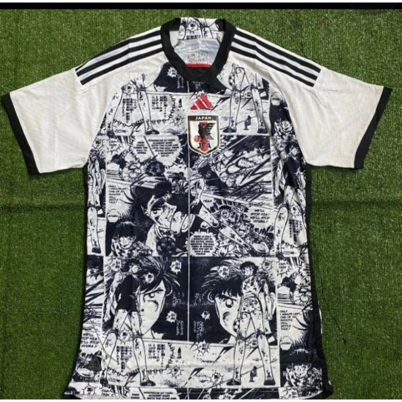 Jersey Timnas Jepang Special  Edition Captain Tsubasa Grade ori P1