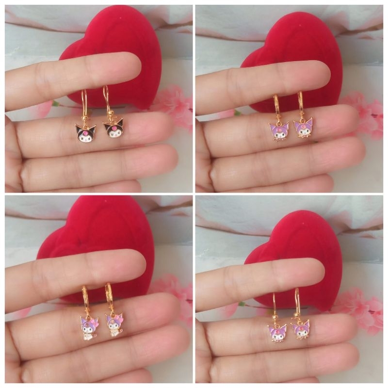 anting anak karakter anting lapis emas