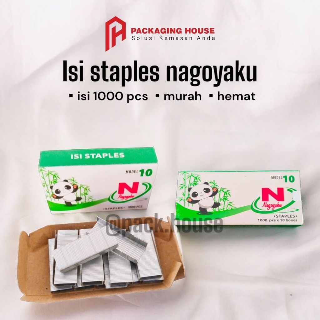 

[1000 pcs] ISI STAPLES NAGOYAKU l ISI STAPLES MURAH