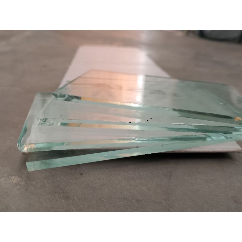 Kaca Polos 3 mm 10 cm x 10 cm
