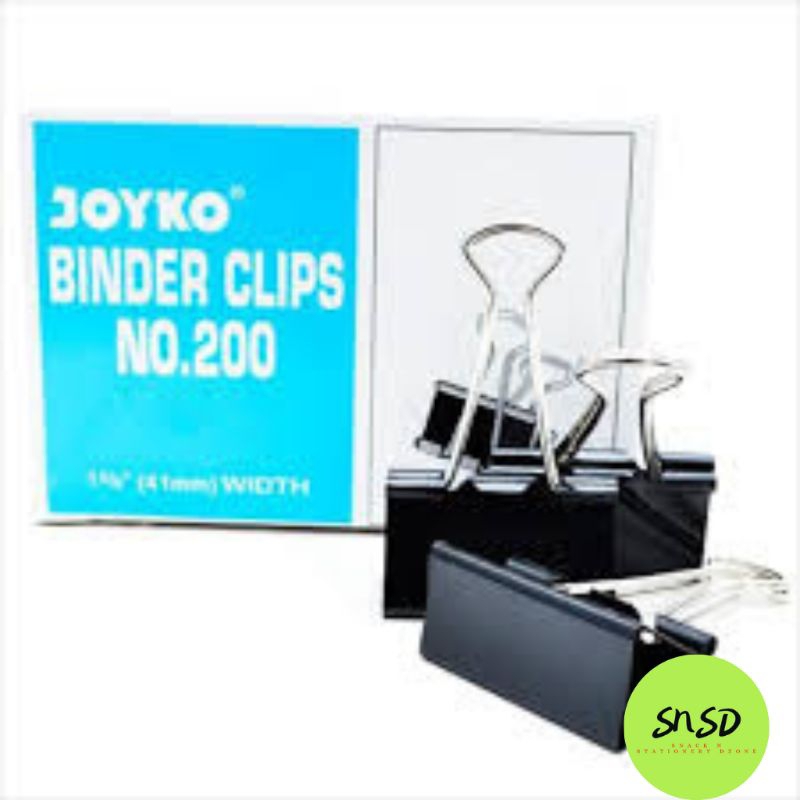 

binder clips no 200 joyko