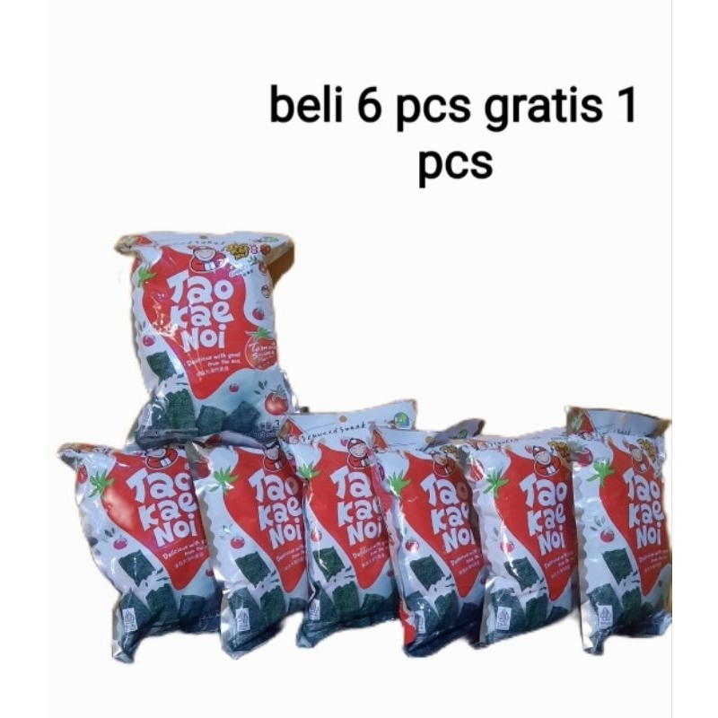 

(7pcs taekaenoi (32grm) Rumput Laut