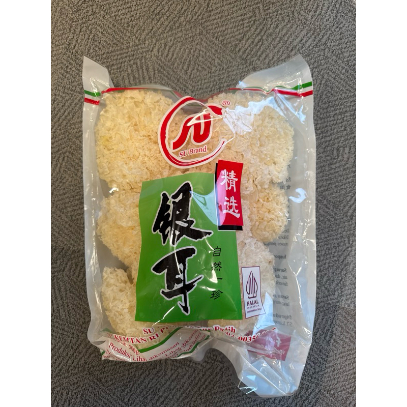 

JAMUR PUTIH SU BRAND 500 GR