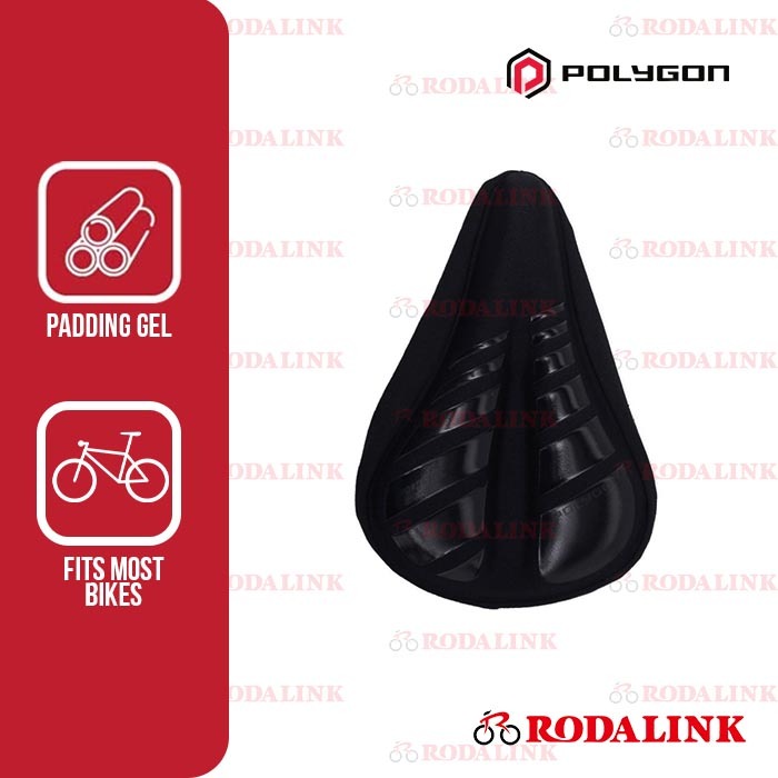 Polygon Cover Sadel Sepeda Sport Gel