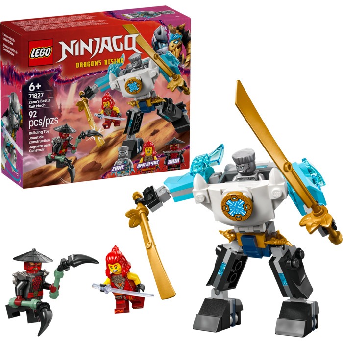 LEGO 71827 Ninjago Zane's Battle Suit Mech