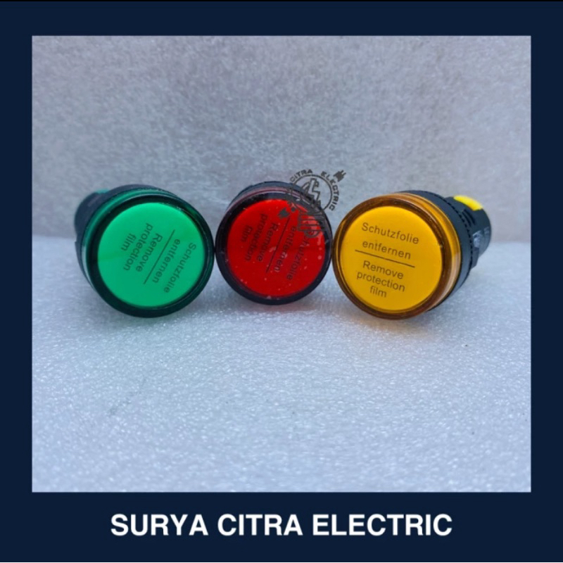 Pilot Lamp Lampu Indikator Panel