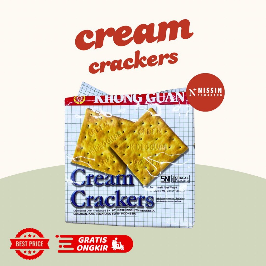 

Khong Guan cream crackers