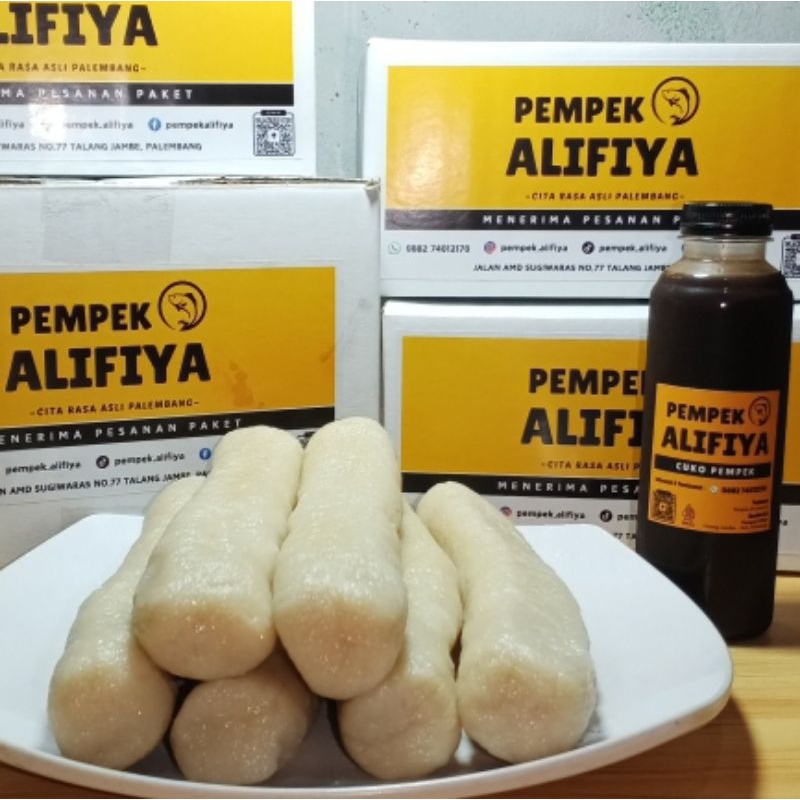 

Pempek Lenjer Besar Lenjer Panjang - Pempek Alifiya Cita Rasa Asli Palembang
