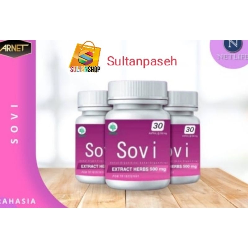 

SOVI ARNET || RAHASIA AWET MUDA PARA WANITA || 1 BOTOL 30 KAPSUL
