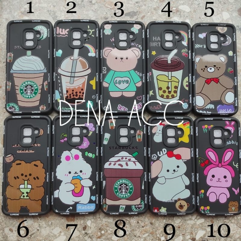 Soft Case Silikon Case BumpCase Motif Gambar Samsung A6 2018 Samsung A8 2018