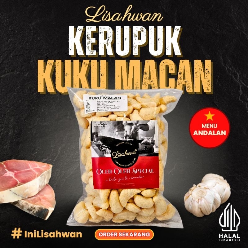 

KERUPUK KUKU MACAN - Snack Renyah, Krupuk Gurih.