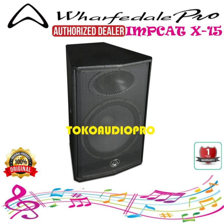Speaker Pasif Wharfedale Impact X15 15 Inch Speaker Pasif Original X-15