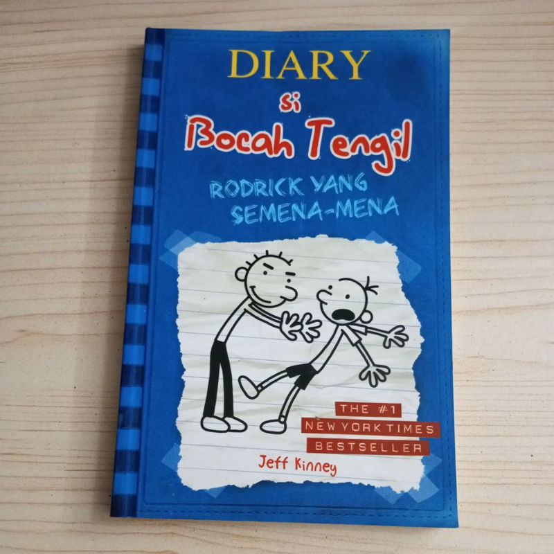 NOVEL DIARY SI BOCAH TENGIL RODRICK YANG SEMENA MENA OLEH JEFF KINNEY