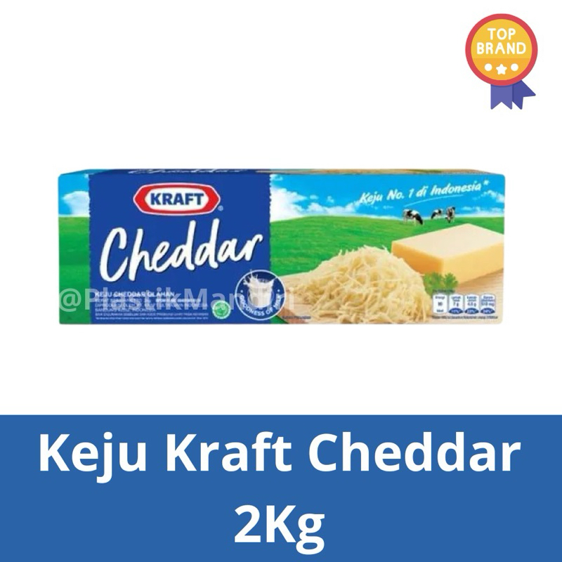 

Keju Kraft Cheddar 2Kg