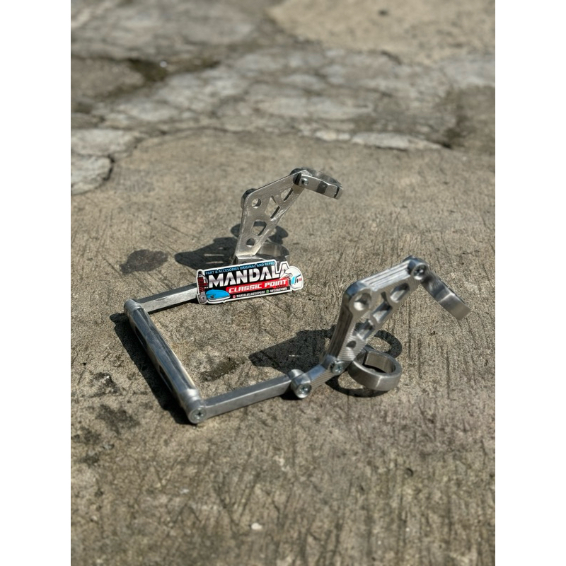 kupingan, pangkon,dudukan lampu cnc cincin set pangkon plat