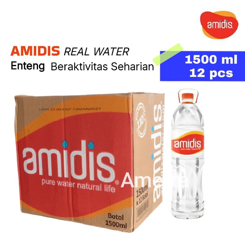 

AMIDIS BOTOL 1500 ML, 1 DUS isi 12 pcs