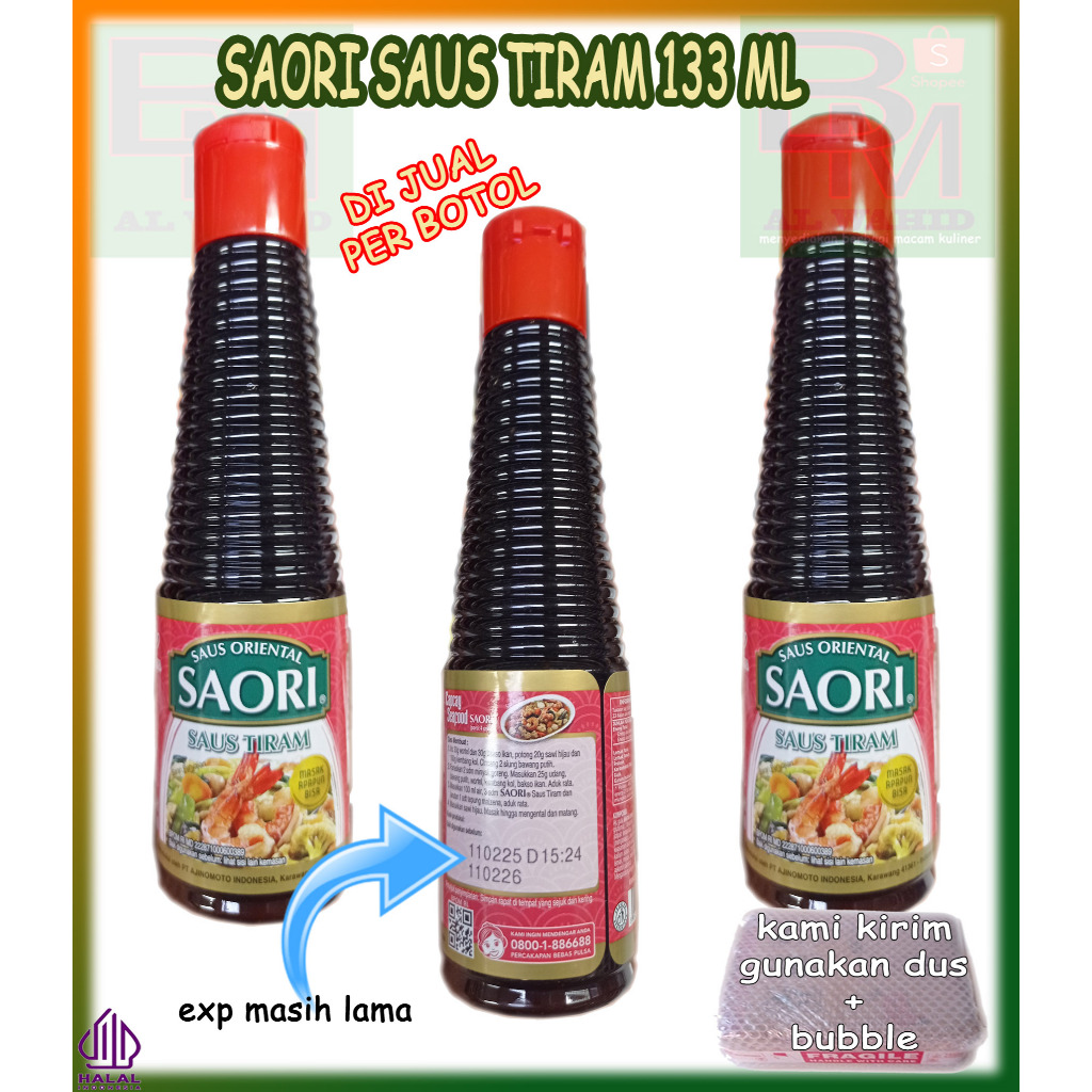 

Saori Saus Tiram 133ML Authentic Indonesian Flavor Sauce