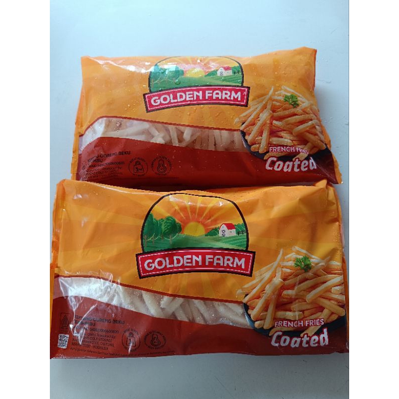 

Golden Farm kentang goreng coated 1kg