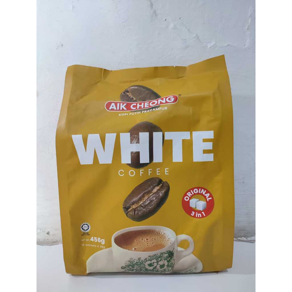 

Aik Cheong White Coffee Original 3in1 - Kopi Malaysia 12 Sticks x 38 Gram