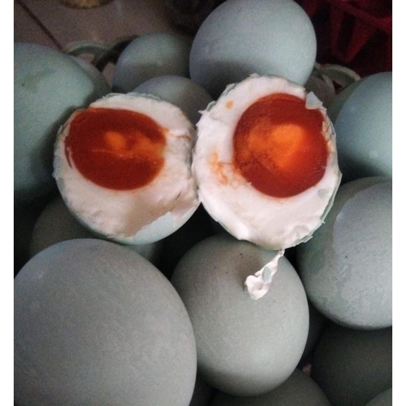

Telur Asin Omega Organik Merah Masir | Telur Bebek Asin Omega | Super Premium- 4 pcs dan 6 pcs