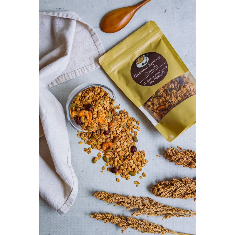 

Hazelnut Espresso Granola
