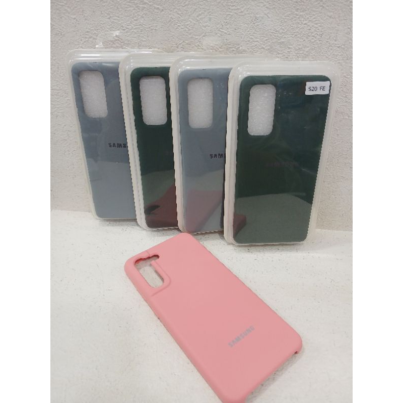 Samsung S20 FE |S21 FE |Silicone Case Full Cover Soft Case.