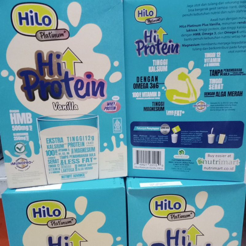 

Hilo Platinum HMB Vanilla [Beli 1 Gratis gelas]