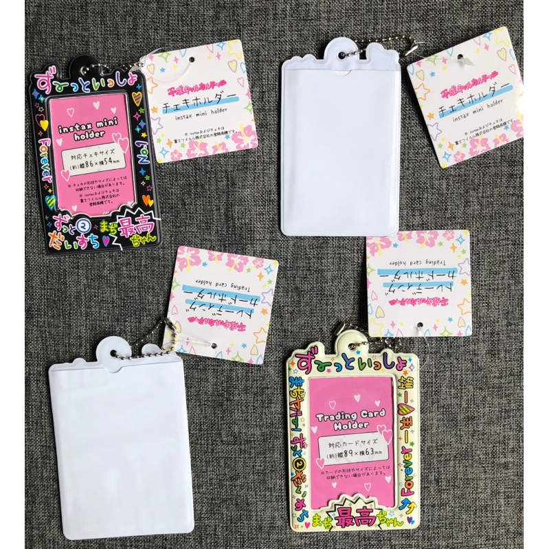 

id case pass photo case cheki holder tempat kartu kereta bears original from japan