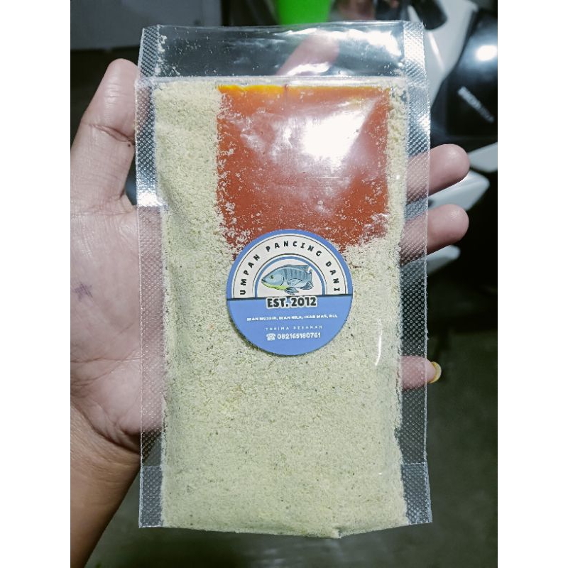 (Tahan Lama) Umpan Pelet Udang Halus Bau Amis + Gratis Minyak CPO