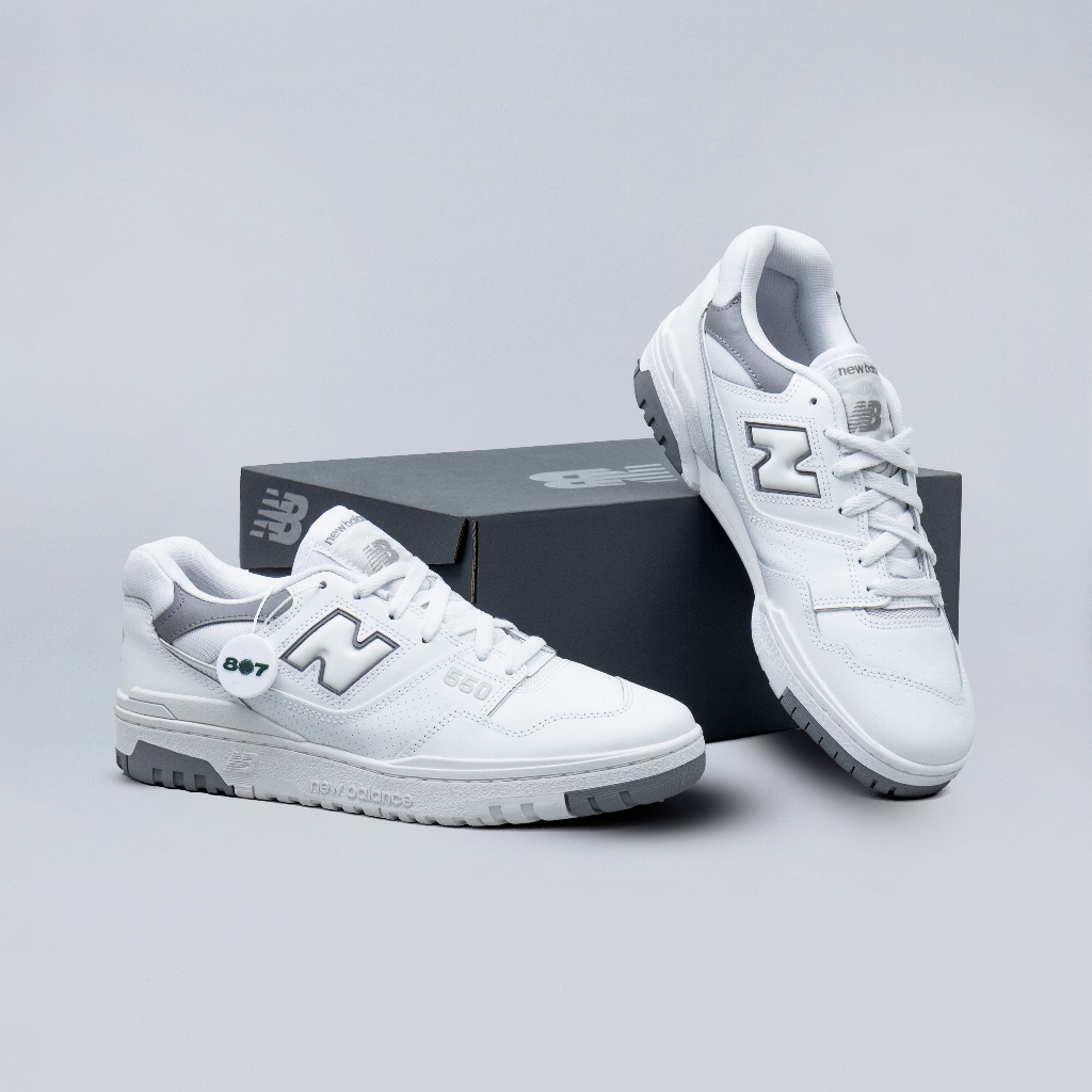 New Balance 550 White Shadow Grey
