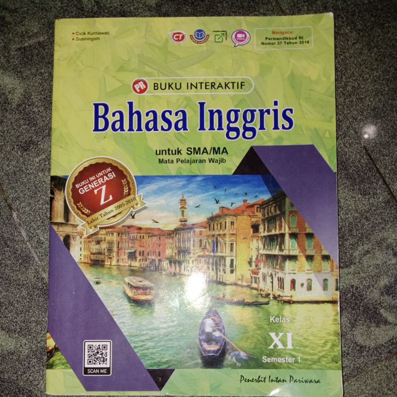 [PRELOVED] PR BUKU INTERAKTIF BAHASA INGGRIS KELAS 11 SEMESTER 1 SMA/MA | LKS BAHASA INGGRIS KELAS X
