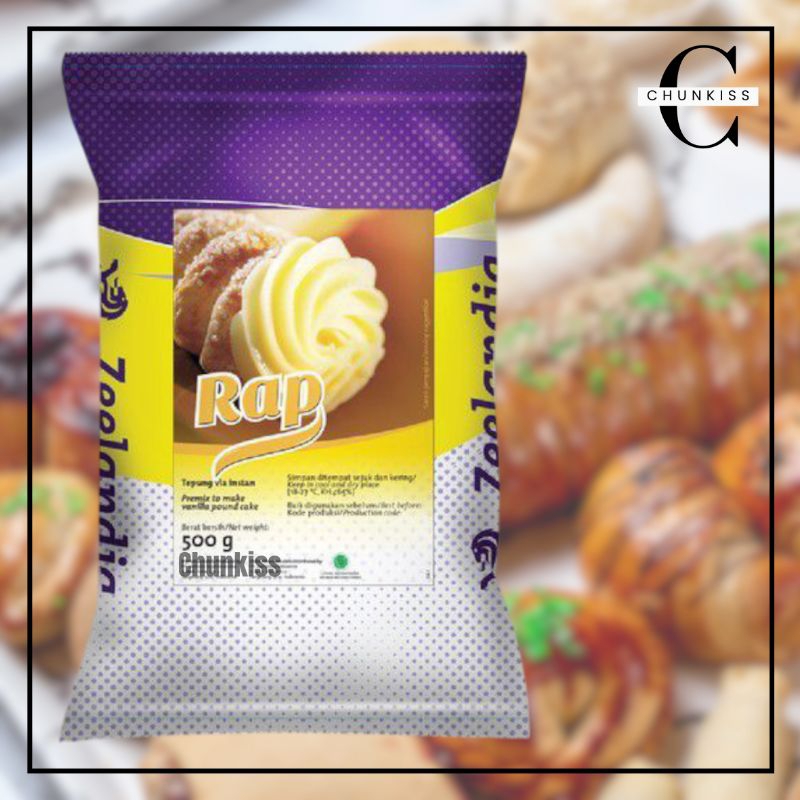 RAP CUSTARD POWDER 500 GR - BUBUK FLA VLA INSTAN