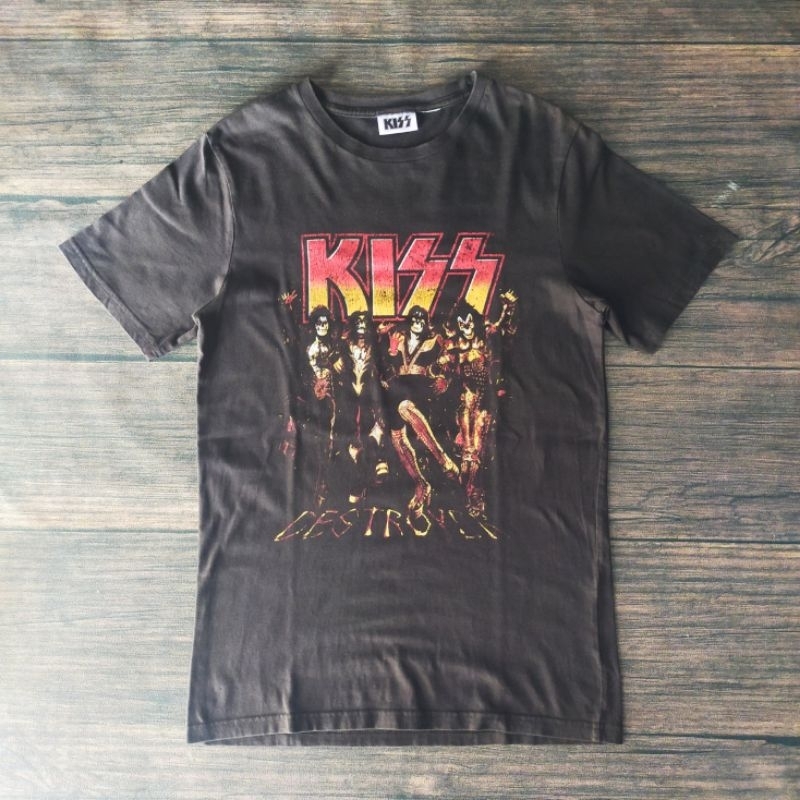 Kaos Band Vintage Kiss