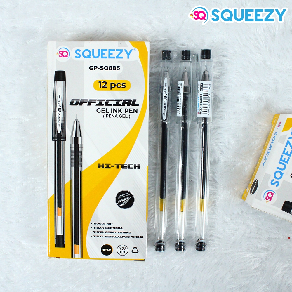 

1 LSN / 12 Pcs Pen Squeezy GP-SQ885 Hi-Tech 0.28mm