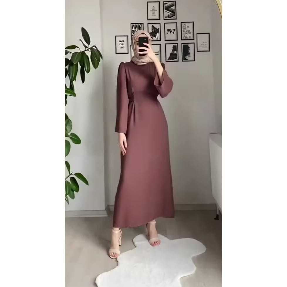 DRESS TURKEY ARUM BAHAN CRINKLE IMPORT