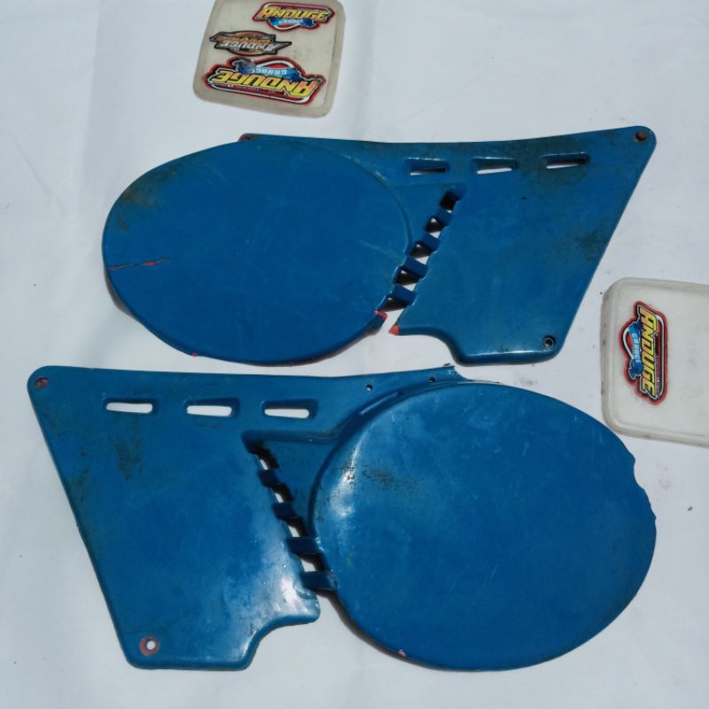 side panel cover samping kanan kiri trail tril tua vintage jadul