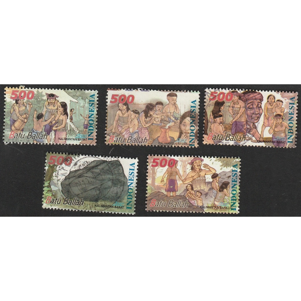 

A 12165 LIMA BUAH PRANGKO TEMA CERITA RAKYAT KALIMANTAN BARAT - BATU BALLAH DENGAN KONDISI SUDAH ADA CAP