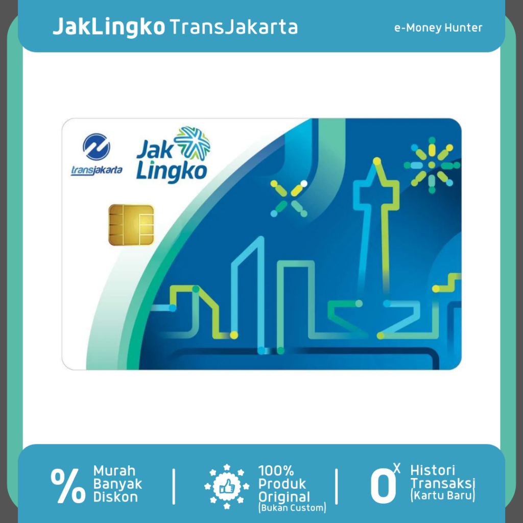JakLingko E-Money Brizzi TapCash Flazz JakCard PALING MURAH Kartu Uang Elektronik eMoney eToll