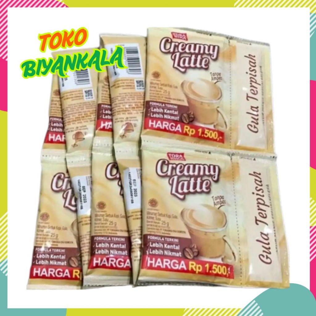 

Torabika Creamy Latte Kopi 25 gr x 10 sachet