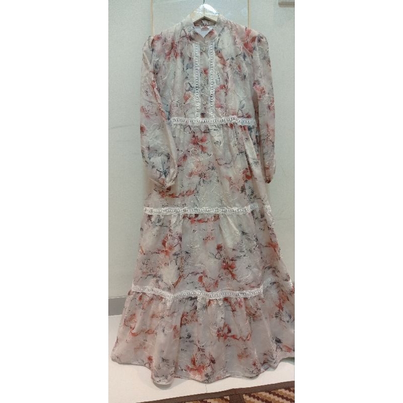 Dress Wanita Baju Gamis Lebaran Hari Raya