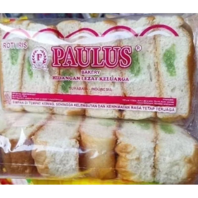 

Roti Paulus kelapa 1 bungkus isi 6 potong