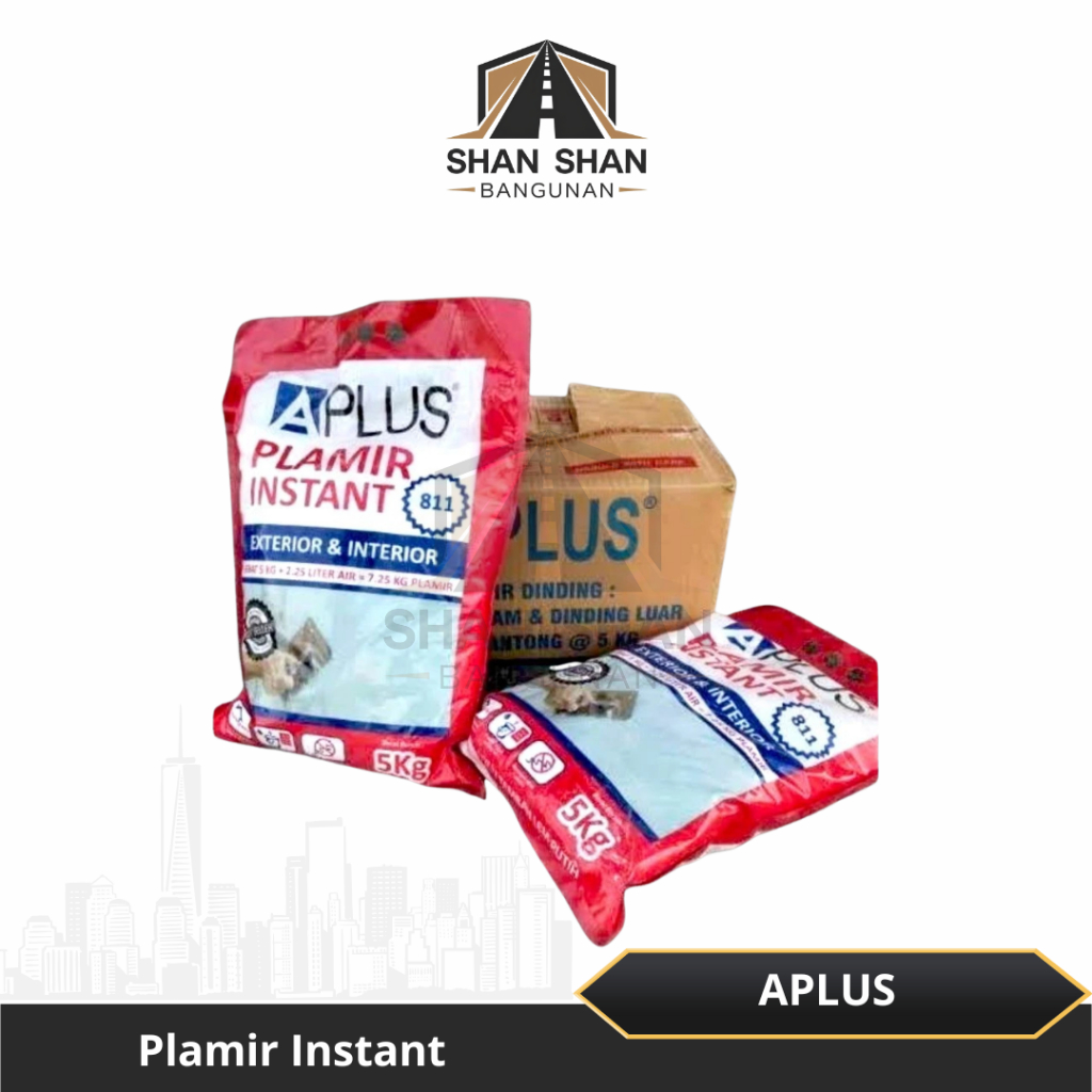 Plamir Tembok Instant APLUS 811 5kg
