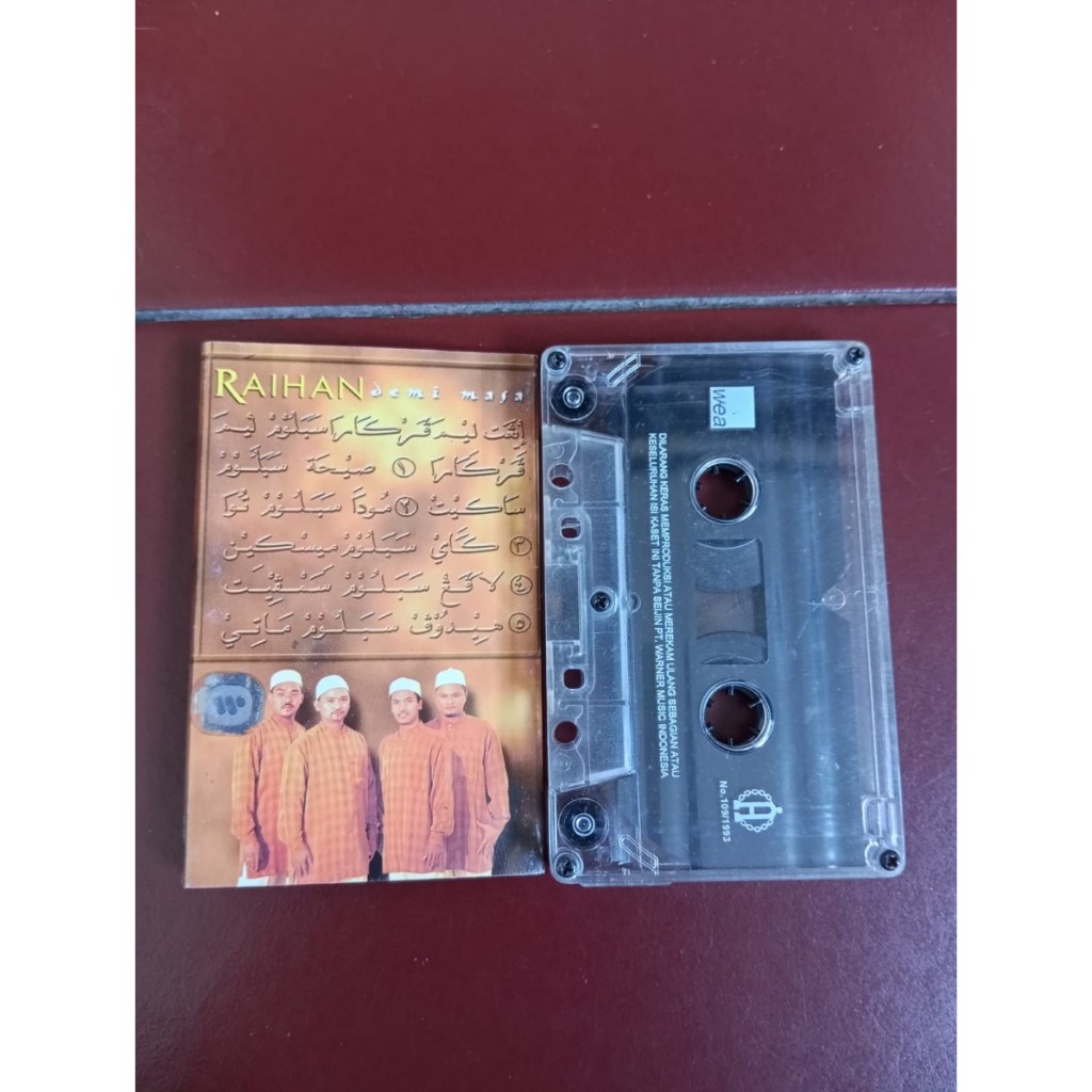Kaset Pita Raihan Demi Masa 2001