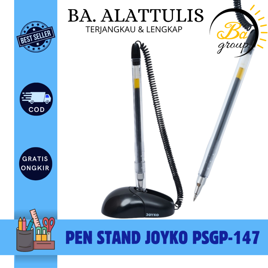 

Pen Stand Gel Pen Pena Joyko PSGP-147 0.5 mm - BA.ALATTULIS
