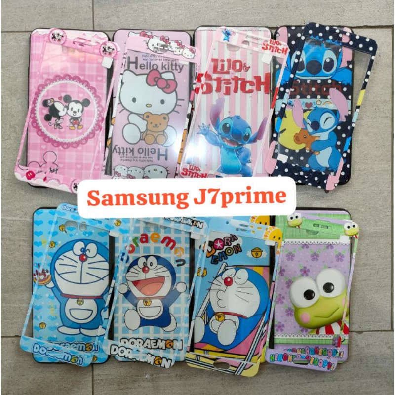 Silikon / Case Karakter + TG SAMSUNG A2 CORE J1 ACE J5 2016 J5 PRO J6 PLUS J7 J7 PRIME A10 A20 /A30 