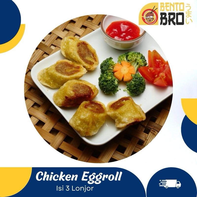 

Bento Bro Chicken Eggroll, Olahan Daging Ayam