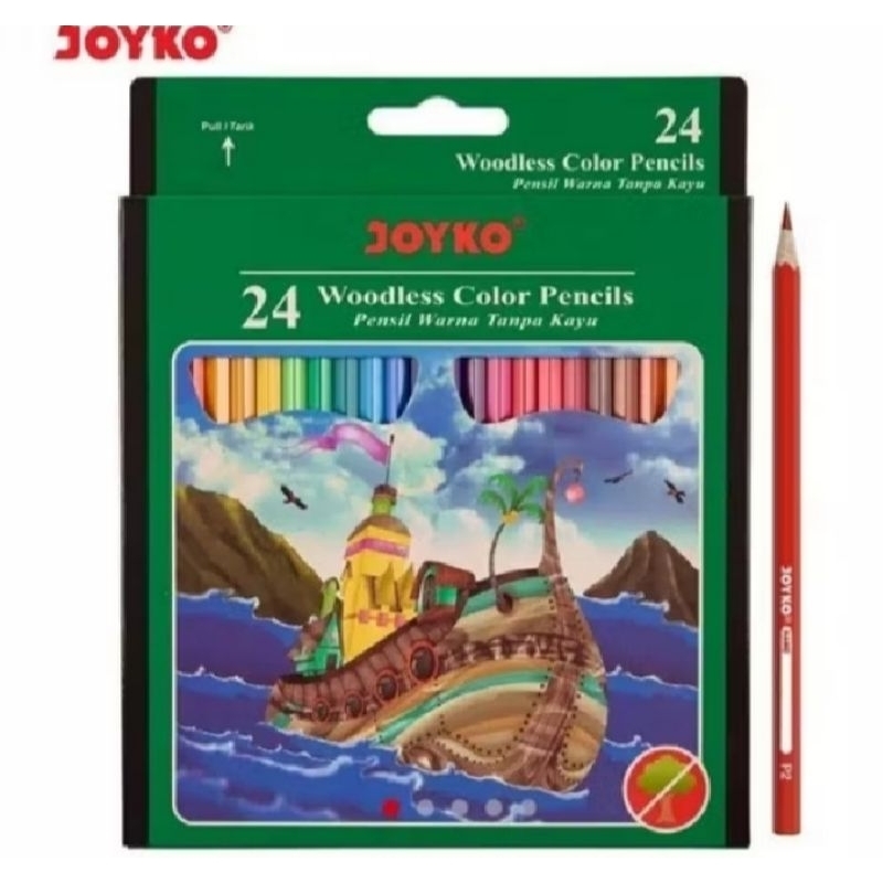 

PINSIL WARNA 24 JOYCO