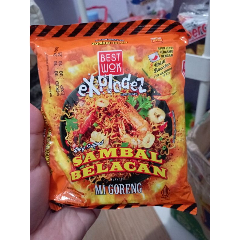 

Mie Bestwok Sambal Belagan