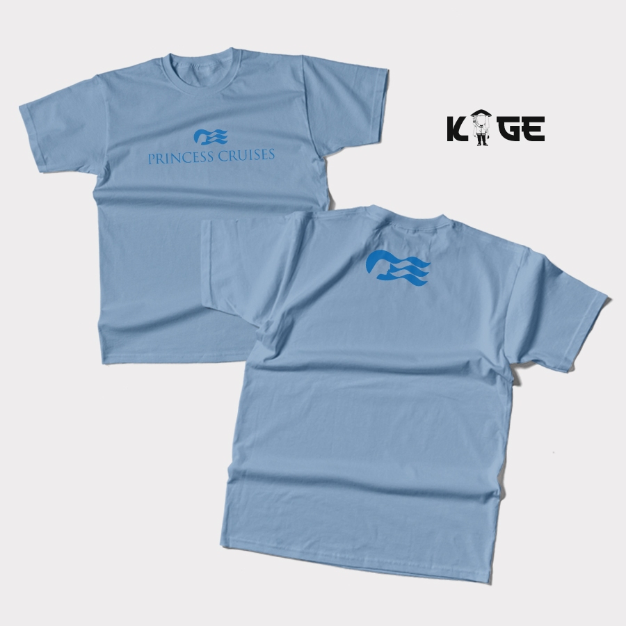 Kaos Pria Distro KAPAL PESIAR PRINCESS CRUISES - Kaos Cotton Combed 30s / Kaos Kapal KAOS KAGE