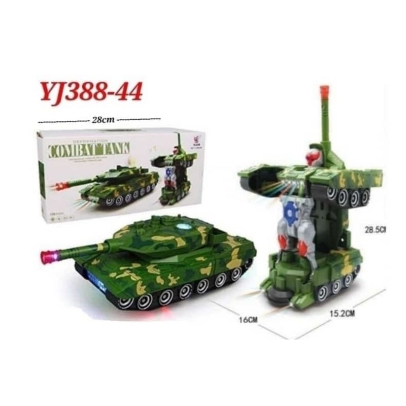 MAINAN MOBIL TANK JADI ROBOT TANK ROBOT MURAH